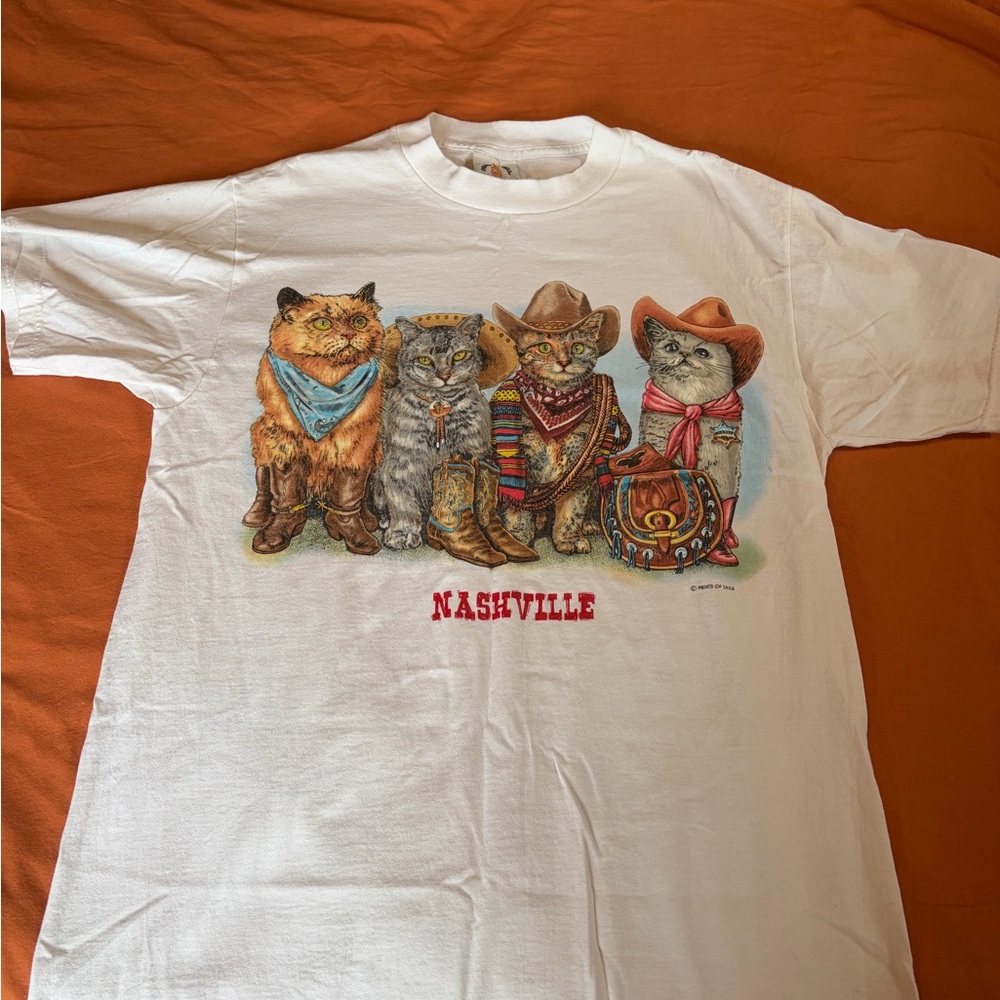 Nashville Cowboy Cats Graphic Tee